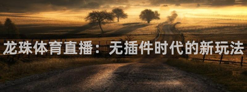 nba山猫直播体育：龙珠体育直播：无插件时代的新玩法
